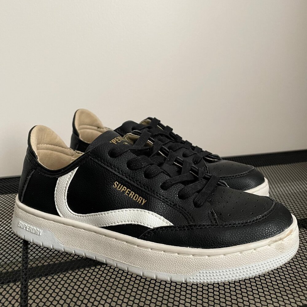 Superdry Vegan Basket Low Top Sneakers - Picture 5 of 12